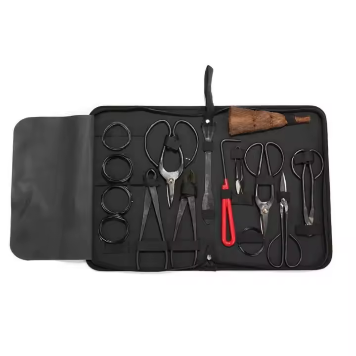 Juego De 10 Herramientas Para Bonsái Tijeras Y Podadoras Para Jardín Herramientas De Estilo Para Bonsái - 1