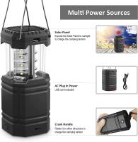 Luz de camping recargable, linterna de iluminación para Exterior, Luz de camping impermeable IPX4 para acampar, hacer senderismo, Rescate, Pesca y Cuevas - details 2
