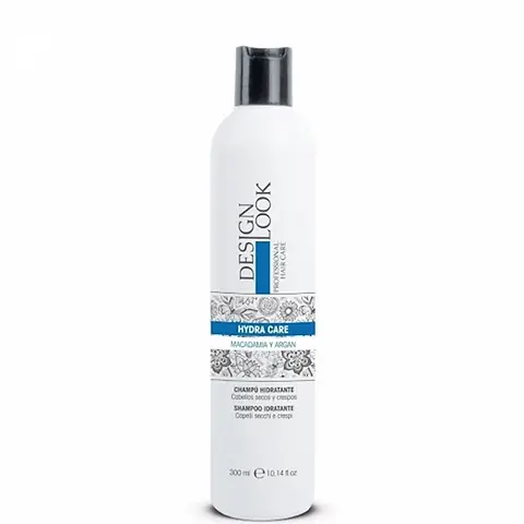 DESIGN LOOK CHAMPU HIDRATANTE CON ARGAN PARA CABELLOS SECOS Y CRESPOS 300ML - 1
