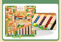 Juegos De Aprendizaje Montessori Con Mágnetes Tablero De Laberinto Juguetes Educativos De Madera Para Contar Colores Y Clasificar Números Para Niños De 3-6 Años - details 3