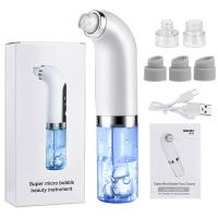 Aspiradora popular para eliminar puntos negros, Limpiador de Poros, Eléctrico Succionador de Puntos Negros Con 6 Cabezales y 3 Modos para Quitar Puntos Negros Espinillas Aceites, Blackhead Remover, ciclo de agua - details 0