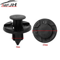 50pcs Clips De Automóvil 8mm Para Nissan Retenci\u00f3n De Paneles De Puerta Parachoques Plásticos Herramientas De Reparaci\u00f3n De Coches - details 0