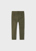 PANTALÓN BÁSICO CHINO DE NIÑO - CINTURA AJUSTABLE - COLOR  VERDE - MARCA MAYORAL. - details 1