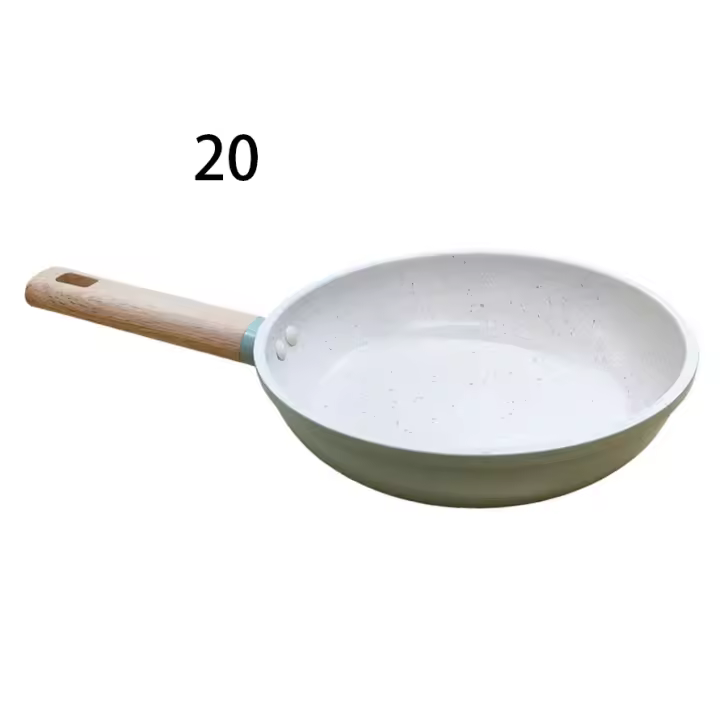 Sartén antiadherente con revestimiento de granito ，tres capas de recubrimiento , excelente antiadherente y tiene una induccion rapida. valida para todo tipo de cocinas. apta para lavavajillas. - 1