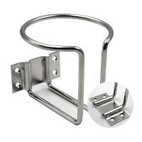 Soporte De Bebida De Acero Inoxidable Para Barco Universal Para Yate Camión RV Carro Aluminio Anodizado Para Interiores Y Exteriores - details 3