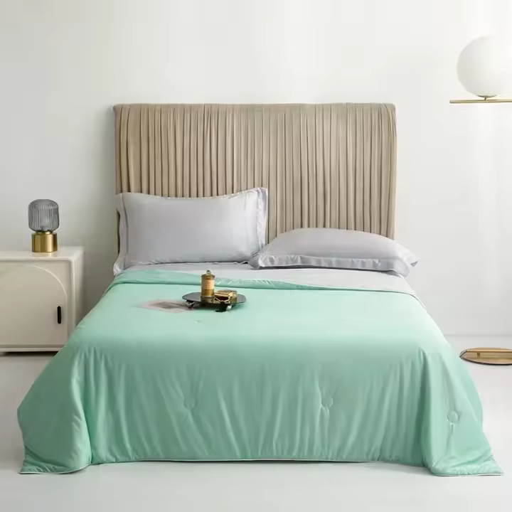 Edredón De Verano Ligero Y Sutil Con Tecnología De Refrigeración Doble Cara Para Cama Edredón Aire Condition Comforter Cooling Blanket - 1