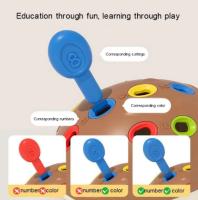 Juguete Educativo Para Bebés Erizo Montessori Desarrollo De La Coordinación Mano-Ojo Y Motricidad Finas Juguete Sensorial Para Niños - details 3