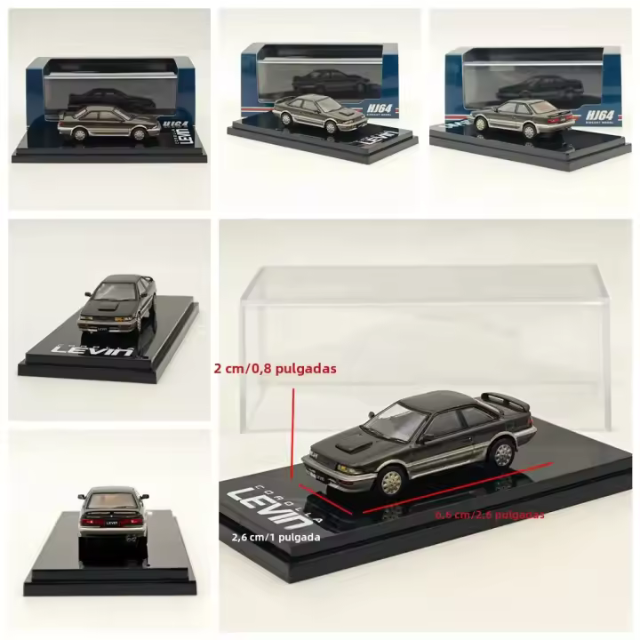Coche De Colección Diecast Hobby Japan 1/64 COROLLA LEVIN GT GT-Z APEX AE92 Miniatura De Automóvil Para Aficionados Y Regalo - 1