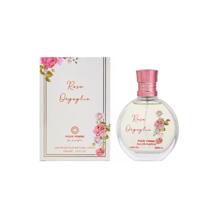 ROSA ORGOGLIO Pour Femme – Perfume para Mujer 100 ml – Fragancia Femenina Elegante y Duradera – Vaporizador Natural - 1