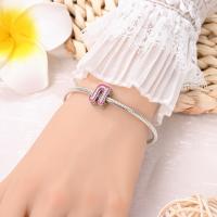 Princesa Rosa 925 Plata Color Letras 26 Amuletos De Amor Bolas Adecuadas Para Pulsera Qikaola Romántica DIY Joyería De Cumpleaños Regalo - details 25