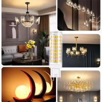 10Pcs G9 Bombilla LED 7W 9W 12W 15W 18W 220V SMD 2835 Luz LED Reemplaza Lámpara Halógena De 30/40W Para El Hogar - details 2