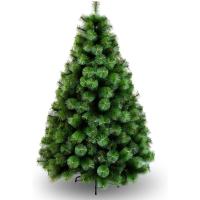 Árbol de Navidad de pino, decoración navideña, árbol de nieve, fácil montaje, altura 60cm 90cm 120cm 150cm 180cm 210cm, verde, verde con nieve y blanco，Árbol de Navidad Artificial, Material PVC Aguja de Pino, Hogar Decoración para Navidad - details 0