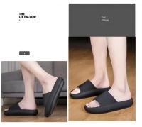 Zapatillas De Plataforma Para Hombre Verano Playa EVA Suave Suela Antideslizante Bajo El Bajo Del Cama Cómodas Para Interiores - details 10
