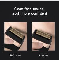 Afeitadora Eléctrica Hiena HI-301 Para Hombres Recargable Afeitadora De Barba Con Hojas Reciprocantes Para Afeitado Smooth Viaje Amigable - details 3