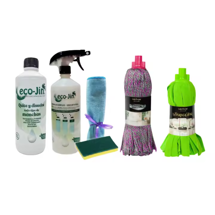 Pack de Limpieza Ecojin LABONCLER – Difusor, Fregonas y Accesorios para un Hogar Reluciente. FREGONA OPTIMUS  O TRAPEADORA. ECOJIN ORIGINAL DE LABONCLER . - 1