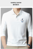 Camisa POLO Para Hombre De Algodón 100% Bordada De Manga Larga Estilo Casual Elegante Para Primavera Y Otoño Paul - details 18