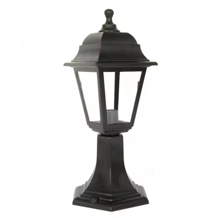 FABRILAMP Farol Sobremuro Exterior Albahaca Negro Policarbonato 41,5x16,5d - 1
