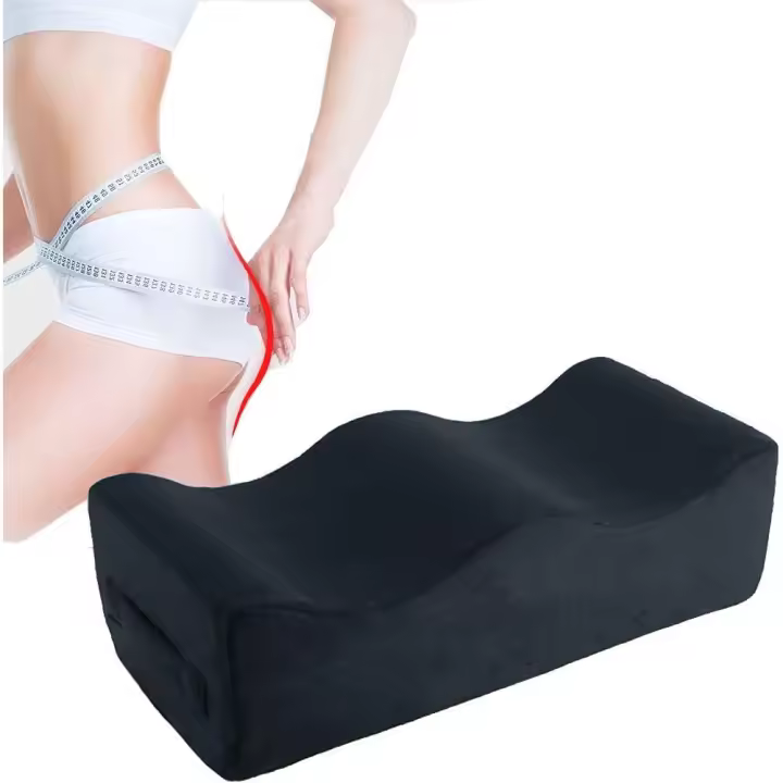 Almohada BBL después de la cirugía - 43cm L Almohada ergonómica para glúteos - Almohada de recuperación BBL Almohada de botín Ultra cómoda para el hogar, la Silla de Oficina y el automóvil - 1
