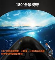 Máscara de snorkel antivaho de un solo tubo, completamente seca, con tres tesoros, gafas de natación de silicona de cara completa, máscara de buceo para adultos - details 1