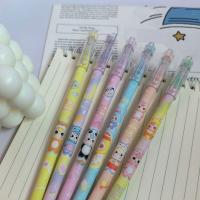 Bolígrafos De Gel Para Bebés Serie Tres 6 Muñecas Borrable Dibujos Animados De Niños Lindos Y Modernos Pluma Neutra De Alta Apariencia - details 4