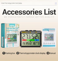 ANENG AP01 Termómetro Y Higrómetro Digital LCD Para El Hogar Medidor De Temperatura Y Humedad Con Alarma Y Estación De Clima Para Interior - details 10