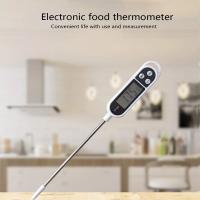 Termómetro De Cocina Digital De Acero Inoxidable Para Alimentos Y Leche Tipo Probar Necesita LR44 Batería Célula De Botón - details 1