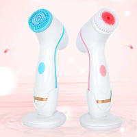Limpieza Facial Ultrasonica 3 En 1 Con Cepillo Rotatorio Y Masajeador USB Elimina Quistes Negro Con Tecnología Galvanic Herramienta Para Cuidado De Piel - details 1