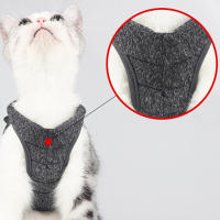Almohadilla De Gato Para Caminar Prueba De Fuga Suave Ajustable Correa De Perro Y Collar Para Mascotas Ligero Y Resistente - details 1