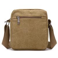 Bolso Bandolera De Lona Vintage Para Hombre Gran Capacidad Antirrobo Bolso Pequeño De Exterior Resistente Al Desgaste Monedero Negocios Bolsa De Hombro - details 10