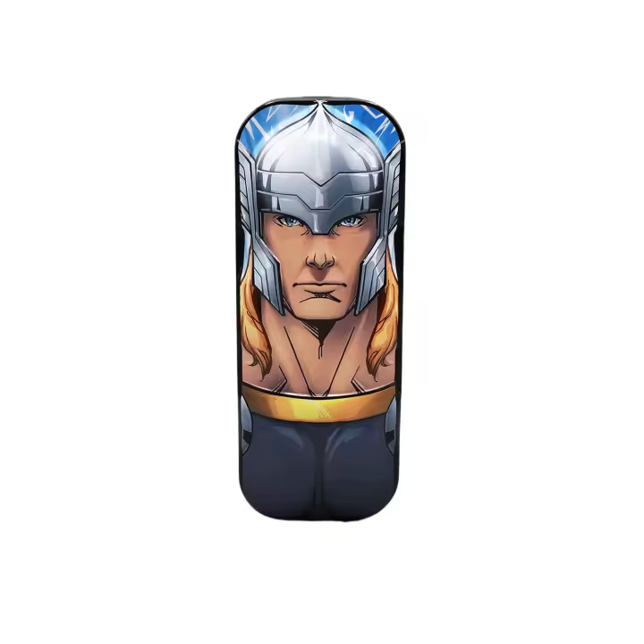 Estuche escolar AVENGERS de THOR. 21x7cms, 3D. MARVEL - 1
