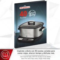 MAGEFESA GUISOTHERM BLACK Olla Eléctrica de Cocción Lenta Multifunción 1250W y 6L, Múltiples Funciones, Recipiente Extraíble - details 6