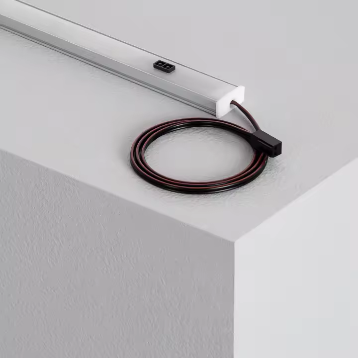 Ledkia Perfil con Tira LED New Aretha 1000mm 12W con Interruptor Sin Contacto 4000K Blanco Neutro - 1