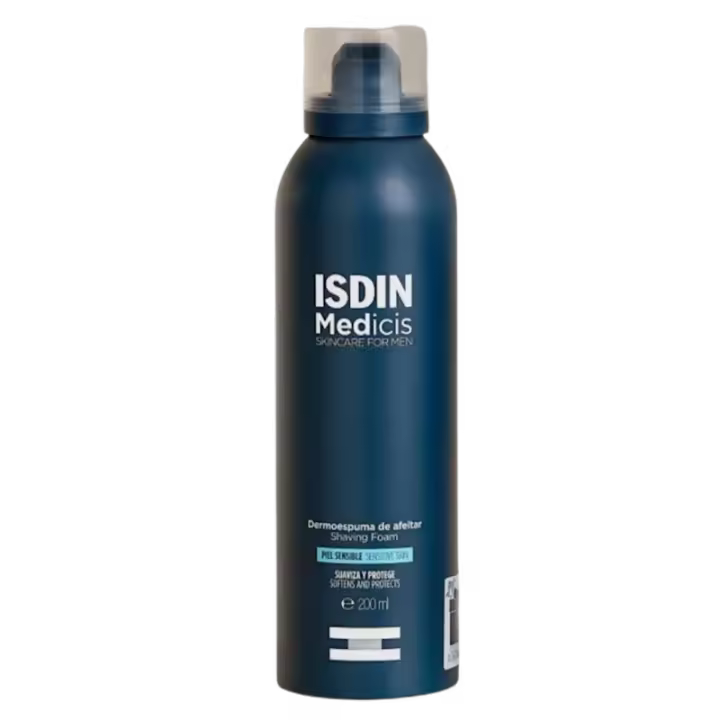 Isdin Medicis Dermoespuma de afeitar piel sensible 200ml - 1