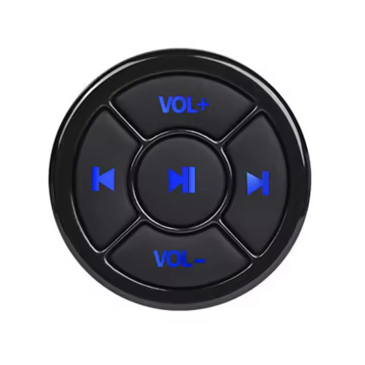 Kebidu Steering Wheel Music Player Control Remoto Inalámbrico Bluetooth Botones Multimedia Para Android IOS Smartphone Kit Para Coche - 1