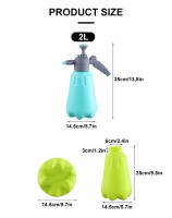 Botella De Lava Coche SEAMETAL 2L/3L Con Bomba De Mano Pneumática Canon Espuma Para Jardín Y Riego Uso Multifuncional En El Hogar Y Automóvil - details 8