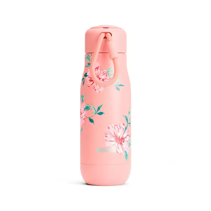 ZOKU PC - Botella Térmica de 0.35L en Acero Inoxidable de Doble Pared. Rose Petal Pink - 1