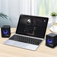 Altavoces para computadora con calidad de sonido Estéreo-A, rejilla metálica para mayor durabilidad y claridad. - details 3