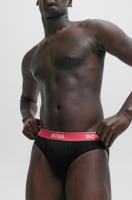 Slip Boss Power -3 Pack- Cotton Stretch (Negro Cinturilla Multicolor) - details 0