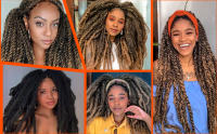 Cabello Sintético Marley Para Tejido En Afro Kinky Largo Y Enredado Extensiones De Fibra Kanekalon Para Tejido De Cabello Negro - details 2