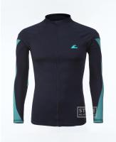 Camiseta De Natación Para Hombres Con Protección UV Ropa De Playa Guardia Contra Picaduras Manga Larga Deportes Acuáticos Camiseta De Surf - details 19