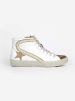 Zapatilla bota estrella mujer golden - details 0