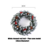 Bandeja Decorativa De Navidad 2024 Con Santa Claus Snowman Y Ciervo Colgante Para Decoración De Puerta En Casa Adornos Navideños Noel - details 13