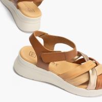 PITILLOS 10610 NATUR Sandalias altas mujer 34980 25V SANDALIA PALA TUBULARES CRUZADA NATURAL - details 1