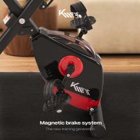 KM-Fit bicicleta estÃ¡tica, bicicleta fitness plegable con aplicaciÃ³n hasta 150Kg - details 12