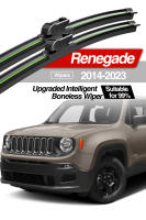 LimpiaFachada LimpiaPantalla LimpiaVidrio LimpiaFachada Para Jeep Renegade 2014-2023 Plegables 2 Piezas Accesorios Para Ventanas - details 0