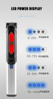 Linterna LED COB Multifuncional Recargable Con Batería Integrada Luz De Trabajo Magnética Lámpara De Colgaje Con Luz Roja De Advertencia - details 2