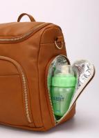 Bolso De Maternidad PU Cuero Grande Con Camión De Cambio Para Bebé Bolsa De Viaje Con Mochila Y Asiento De Carrito - details 17