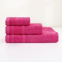 Juego de Toallas de Baño 100% Algodón - Set de 3 Piezas en Colores Variados , Incluye una toalla de tocador (30x50cm), una toalla de lavabo (50x100cm) y una toalla de sábana (100x150cm) - details 3