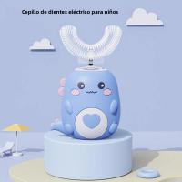 Cepillo De Dientes Eléctrico Para Niños Silicona De Grado Alimenticio 360 Grados Automático Carga USB Cepillo Inteligente U-Shaped - details 11