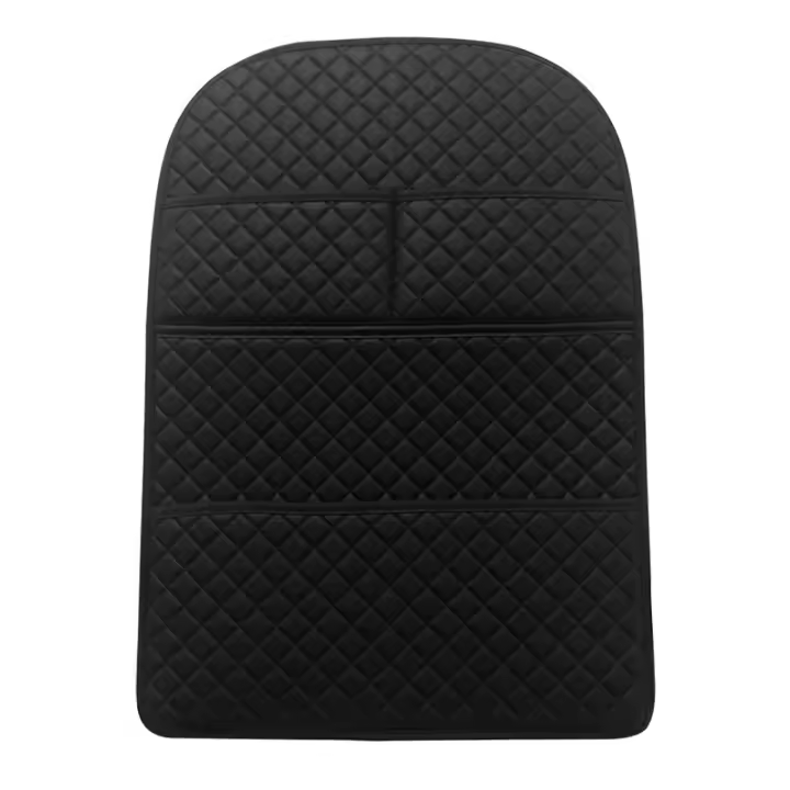 Almohadilla Antipatas De Coche Con Bolsillo Organizador Protector De Asiento Trasero En Cuero Universal Impermeable Para Niños - 1